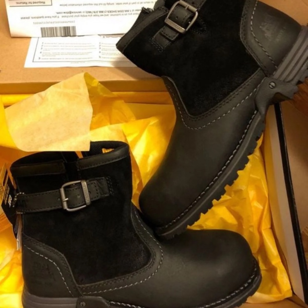 Caterpillar steel toe boots